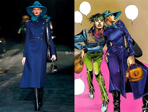 jojo bizarre adventure fashion references.